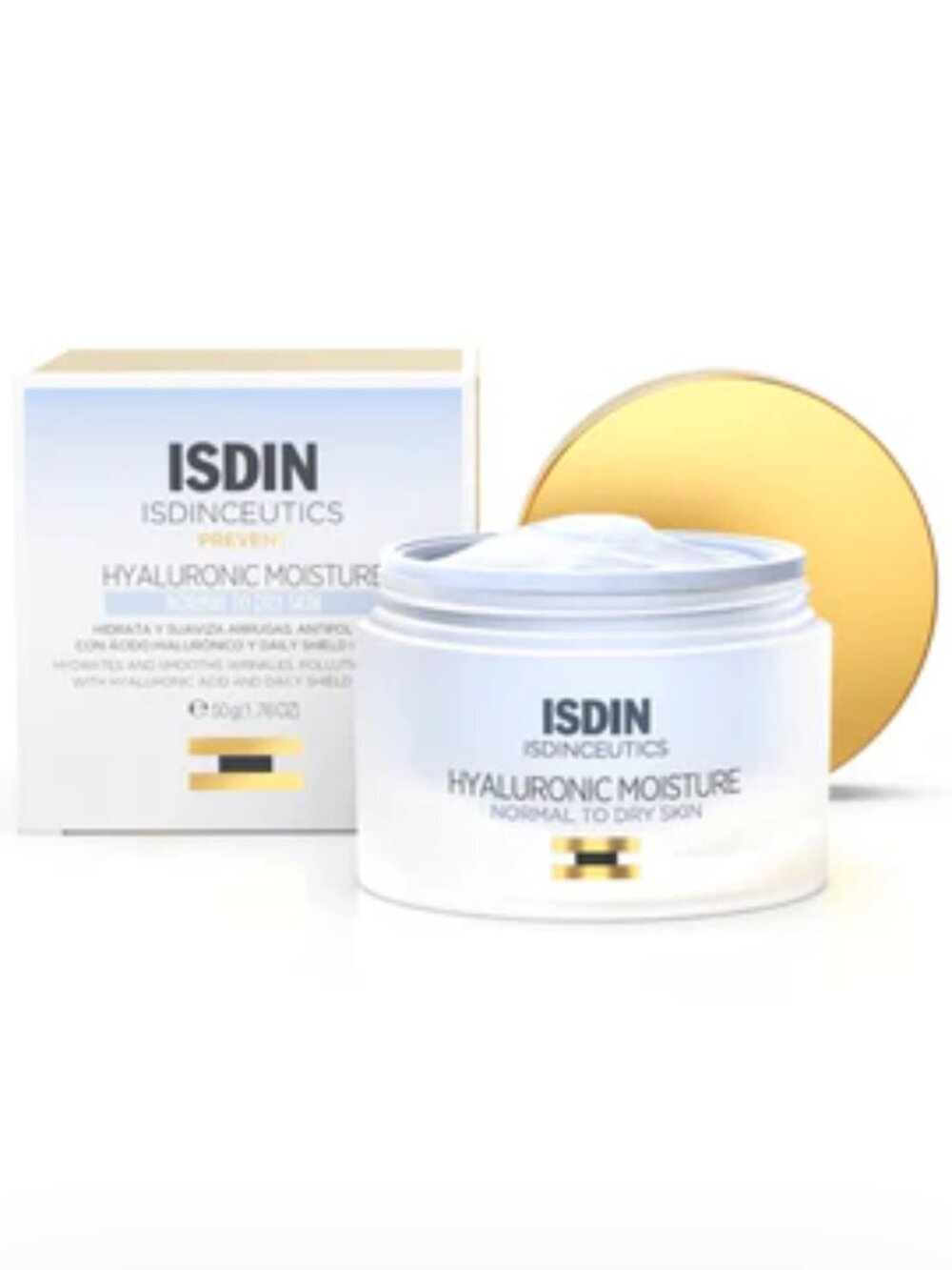 NWT ISDIN ISDINCEUTICS Hyaluronic Moisture Normal to Dry Lightweight Facial Crea